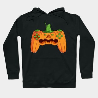 Video Games Gaming Gamer Halloween Pumpkin Controller Hoodie